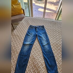 MOTHER Dark Blue Denim Jeans